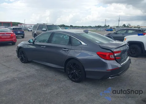 2022 Honda Accord Hybrid Touring из США, поврежденный, VIN 1HGCV3F91NA031010